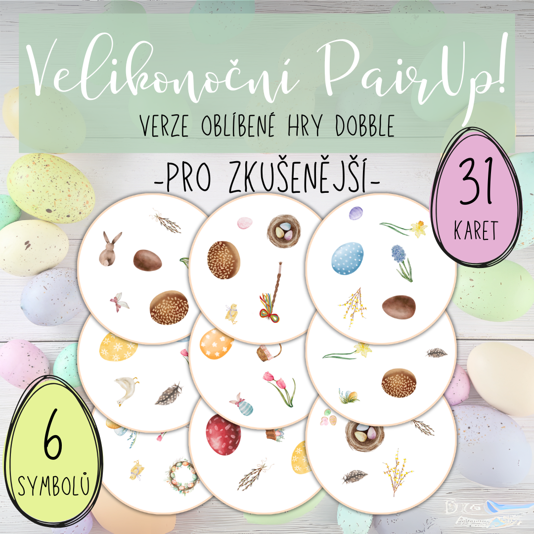 Velikonoční Pair Up! Pro zkušenější v PDF