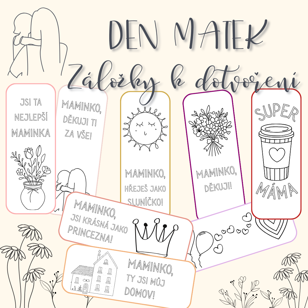 Záložky k dotvoření DEN MATEK